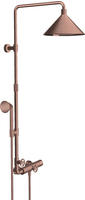 AXOR Showerpipe mit Thermostat und 2jet Kopfbrause designed by Front, Badarmaturen,