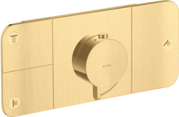 Axor One Thermostatmodul Unterputz für 3 Verbraucher Brushed Gold Optic (45713250)