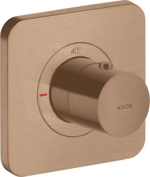 Axor Citterio E Thermostat 120/120 Unterputz brushed red gold (36702310)