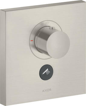 Axor ShowerSelect Square Thermostat Stainless Steel Optic (36716800)
