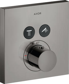 Axor ShowerSelect Square Thermostat Unterputz Polished Black Chrome (36715330)