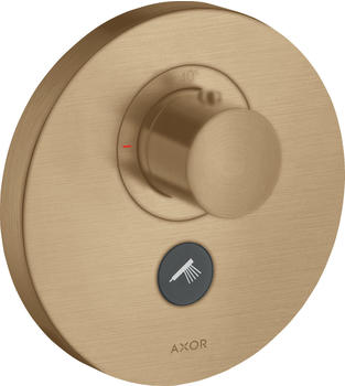 Axor ShowerSelect Round Thermostat brushed bronze (36726140)