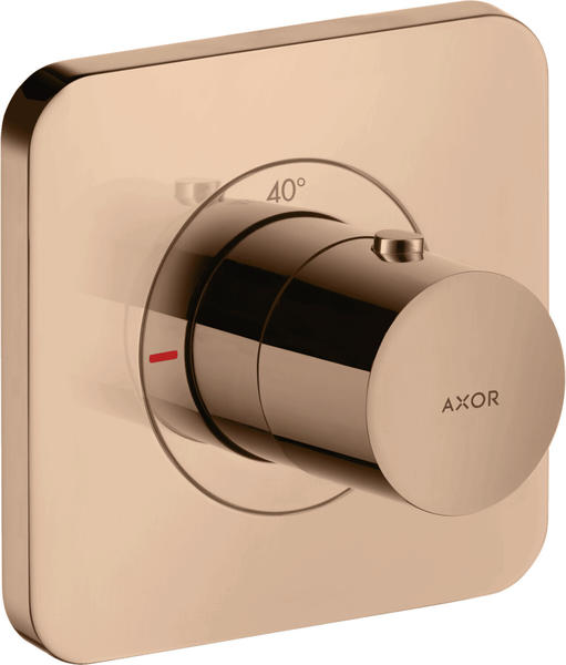 Axor Citterio E Thermostat 120/120 Unterputz polished red gold (36702300)