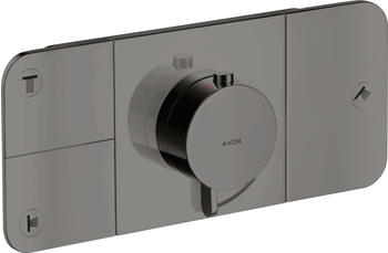 Axor One Thermostatmodul Unterputz für 3 Verbraucher Polished Black Chrome (45713330)