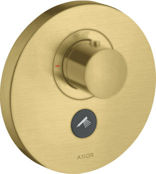 Axor ShowerSelect Round Thermostat brushed brass (36726950)