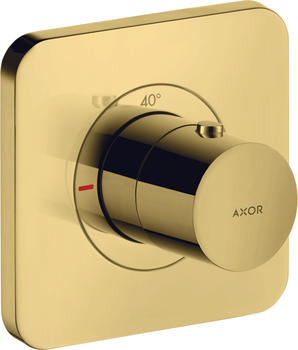 Axor Citterio E Thermostat 120/120 Unterputz polished gold optic (36702990)