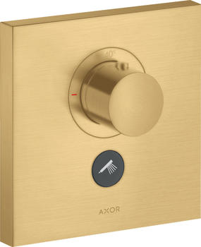 Axor ShowerSelect Square Thermostat Brushed Gold Optic (36716250)
