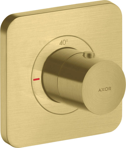Axor Citterio E Thermostat 120/120 Unterputz brushed brass (36702950)