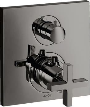 Axor Citterio Thermostat Unterputz mit Absperrventil polished black chrome (39705330)