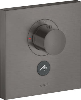 Axor ShowerSelect Square Thermostat Brushed Black Chrome (36716340)