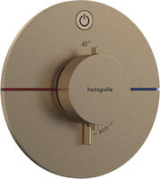Showerselect Comfort - Unterputz-thermostatarmatur, Bronze Geb&uuml;rstet 15553140 -