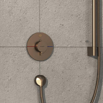 Hansgrohe ShowerSelect Comfort S Thermostat Unterputz brushed bronze (15553140) – Präzise Temperaturregelung mit integrierter Sicherheit
