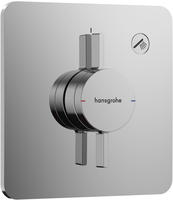 hansgrohe DuoTurn Q Mischer Unterputz f&uuml;r 1 Funktion, Badarmaturen, 75614000, chrom