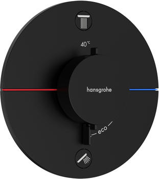 Hansgrohe ShowerSelect Comfort S Thermostat Unterputz mattschwarz (15554670)