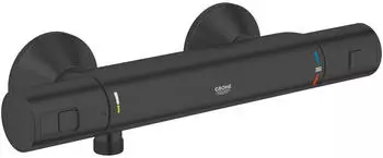 GROHE Precision Start Thermostat-Brausebatterie 1/2″ matt black (345942430)