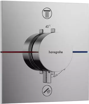 Hansgrohe ShowerSelect Comfort E Thermostat Unterputz chrom (15572000) Hansgrohe ShowerSelect Comfort E Thermostat Unterputz chrom (15572000)