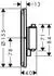 Hansgrohe ShowerSelect Comfort S Thermostat Unterputz chrom (15554000)