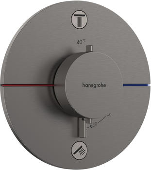 Hansgrohe ShowerSelect Comfort S Thermostat Unterputz brushed black chrome (15554340)