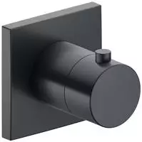 Keuco IXMO Brausethermostat 59553130002 Unterputz Montage, eckig, schwarzchrom