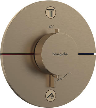 Hansgrohe ShowerSelect Comfort S Thermostat Unterputz brushed bronze (15554140)
