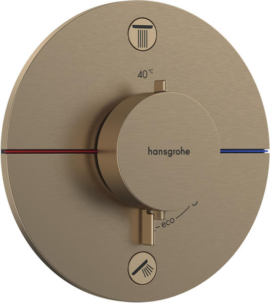 Hansgrohe ShowerSelect Comfort S Thermostat Unterputz brushed bronze (15554140)