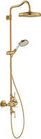 AXOR Montreux Showerpipe mit Thermostat und 1jet Kopfbrause, Badarmaturen, 16572250,