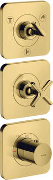 Axor Citterio E Thermostatmodul 380/120 polished gold optic (36704990)