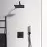 Ideal Standard CeraTherm C100 Badethermostat UP Rosette eckig silk black (A7522XG)