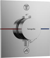hansgrohe ShowerSelect Comfort E Thermostat UP f&uuml;r 2 Verbraucher mit integrierter