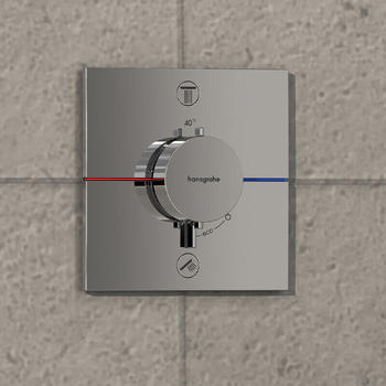 Hansgrohe ShowerSelect Comfort E Thermostat Unterputz chrom (15578000) – Präzise Temperaturregelung mit mechanischer Sicherheitssperre