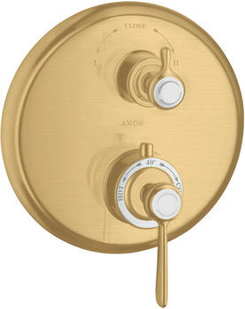 Axor Montreux Thermostat Unterputz mit Ab- und Umstellventil brushed gold optic (16821250)