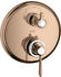 Axor Montreux Thermostat Unterputz mit Ab- und Umstellventil polished red gold (16821300)