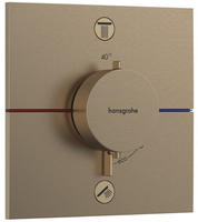 hansgrohe ShowerSelect Comfort E Thermostat UP f&uuml;r 2 Verbraucher mit integrierter