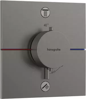 Hansgrohe ShowerSelect Comfort E Thermostat Unterputz brushed black chrome (15578340)