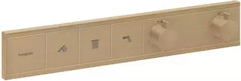 Hansgrohe RainSelect Thermostat Unterputz brushed bronze (15381140) Hansgrohe RainSelect Thermostat Unterputz brushed bronze (15381140)