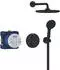 GROHE Precision Thermostat Unterputz-Duschsystem mit Vitalio Start 250 matte black (348832430)