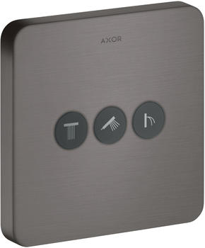 Axor ShowerSelect Unterputz Ventil 3 Verbraucher brushed black chrome (36773340)