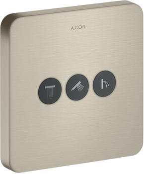 Axor ShowerSelect Unterputz Ventil 3 Verbraucher brushed nickel (36773820)