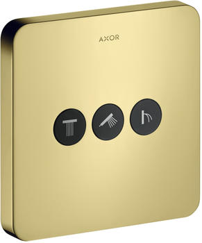 Axor ShowerSelect Unterputz Ventil 3 Verbraucher polished gold optic (36773990)