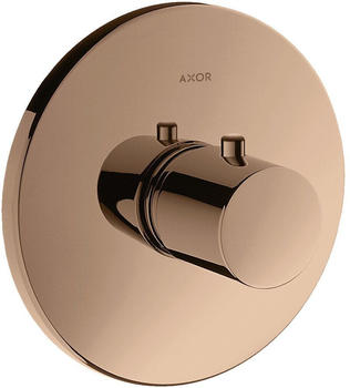 Axor Uno Highflow Thermostat Unterputz polished red gold (38715300)
