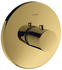 Axor Uno Highflow Thermostat Unterputz polished gold optic (38715990)