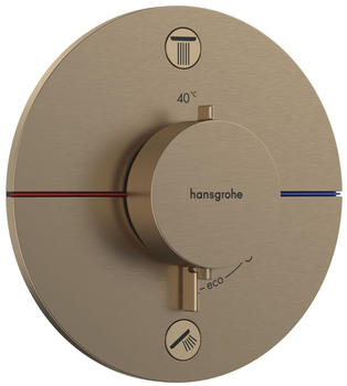 Hansgrohe ShowerSelect Comfort S Thermostat Unterputz brushed bronze (15556140)