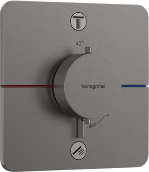 Hansgrohe ShowerSelect Comfort Q Thermostat Unterputz brushed black chrome (15586340)