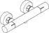 Hansgrohe Ecostat Fine Brausethermostat Aufputz mattschwarz (13324670)