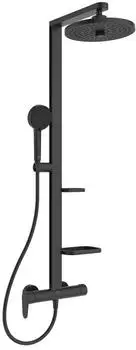 Ideal Standard Alu+ Duschsystem Aufputz silk black (BD584XG)