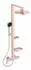 Ideal Standard Alu+ Duschsystem Aufputz rosé (BD584RO)