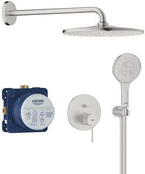 GROHE Essence Duschsystem Unterputz mit Rainshower Mono 310 supersteel (25287DC0)
