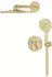 GROHE Grohtherm SmartControl Duschsystem Unterputz mit Rainshower SmartActive 310 cool sunrise gebürstet (34863GN0)