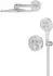 GROHE Grohtherm SmartControl Duschsystem Unterputz mit Rainshower SmartActive 310 supersteel (34863DC0)