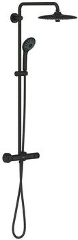 GROHE Euphoria System 260 Duschsystem mit Thermostatbatterie phantom black (27615KF2)